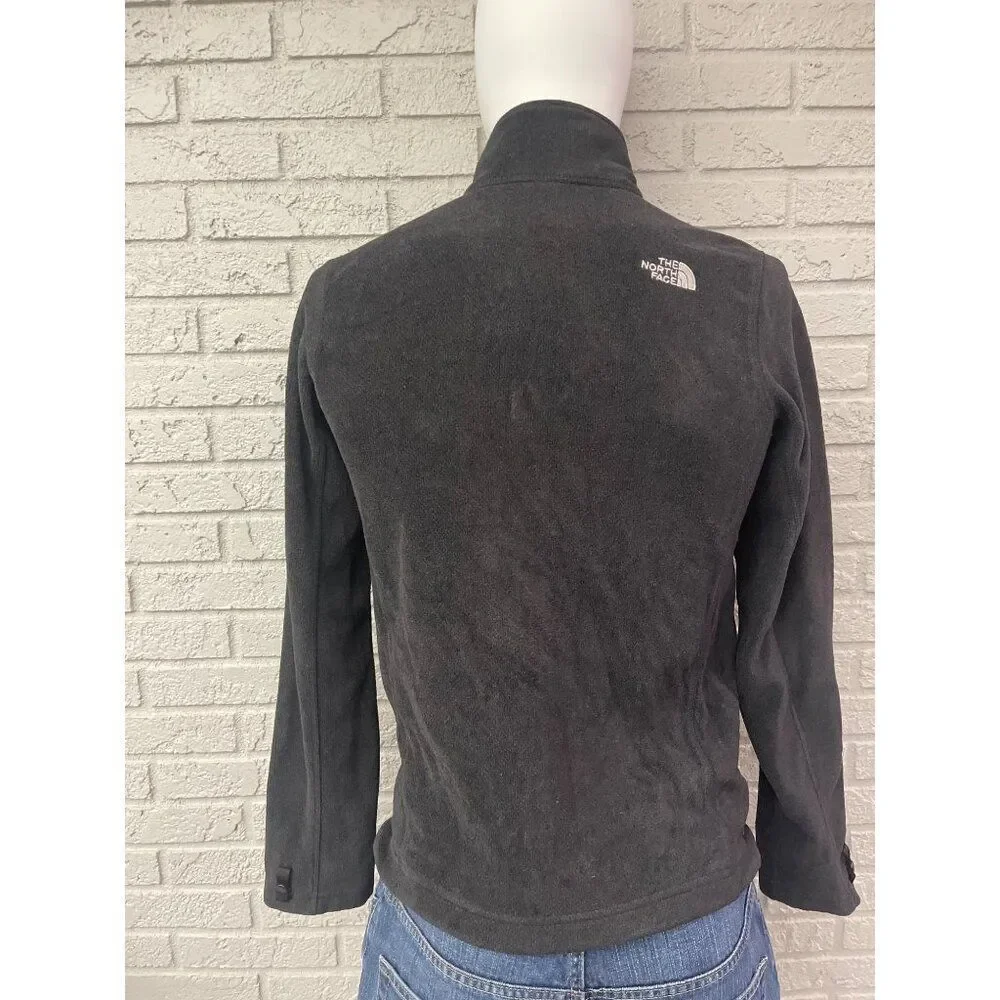 The North Face Men’s Black Full Zip Front Fleece Jacket Size S